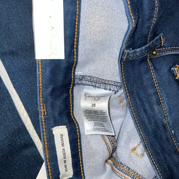 Jessica Simpson jeans NEW stretch high waist 24 28 - Picture 15 of 15